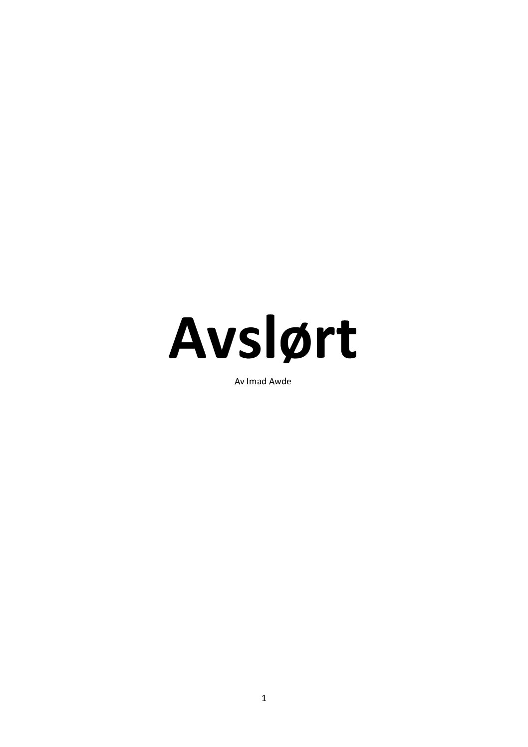 Avslort